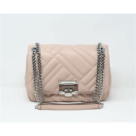 michael kors vivianne pink|MICHAEL KORS VIVIANNE Medium Shoulder Flap Satchel .